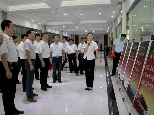 梁山縣委常委、組織部部長(zhǎng)王建一行蒞臨天意機(jī)械調(diào)研