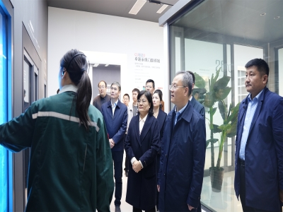 省工信廳總工程師、二級(jí)巡視員孫京軍一行 蒞臨卓越精工調(diào)研指導(dǎo)